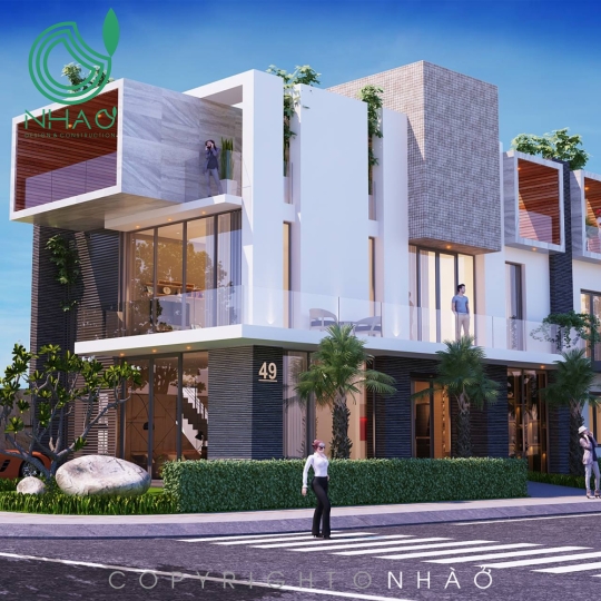Biệt Thự Phố  2 Mặt Tiền - Hiện Đại - Bình Chánh
