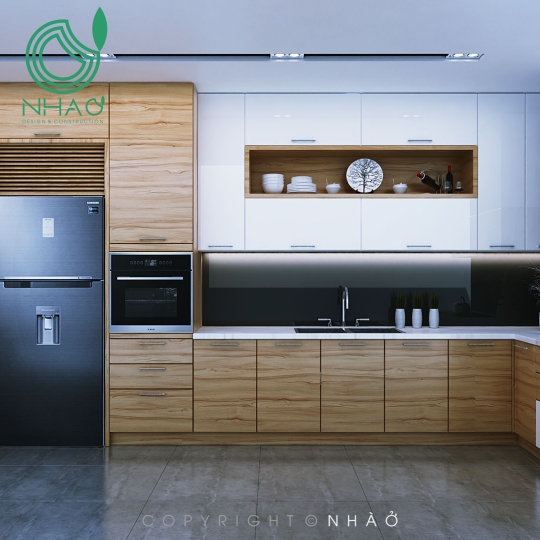 Thiết kế căn hộ chung cư 2 phòng ngủ - Kiến trúc hiện đại- Quận 7