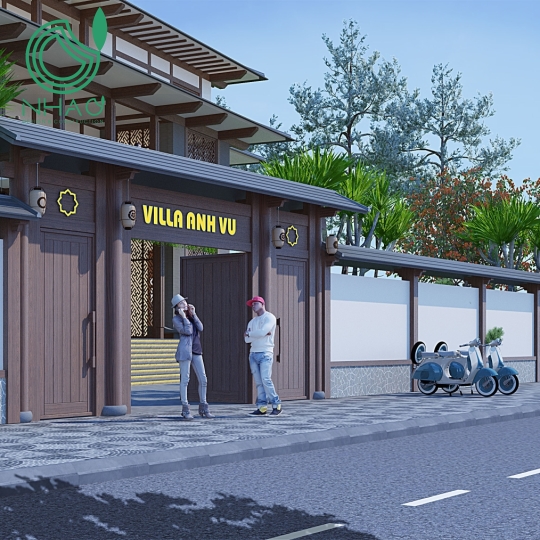 Nhà Ở Kết Hợp Không Gian Thiền phong cách nhật