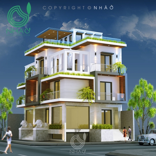 Biệt Thự Phố Hai Mặt Tiền - Q12