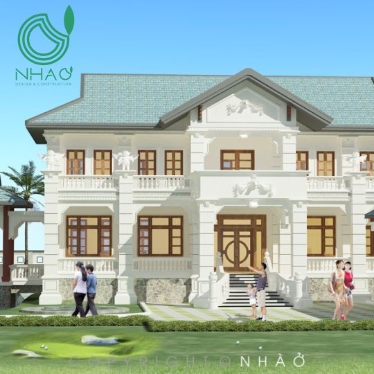 Biệt thự vườn phong cách địa trung hải - Long Khánh