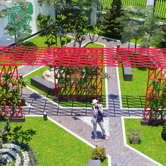 Sân Vườn Hiện Đại _ Quận 12 