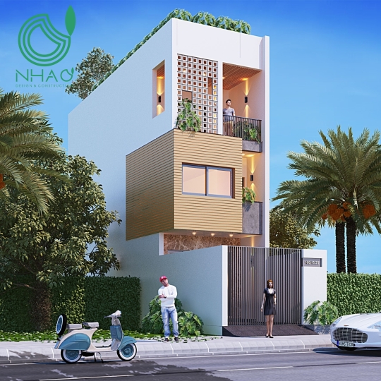 Nhà Phố Hiện Đại Chi Phí Xây Dựng Thấp