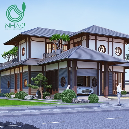Biệt Thự Vườn Phong Cách Nhật Đẹp Từng milimet