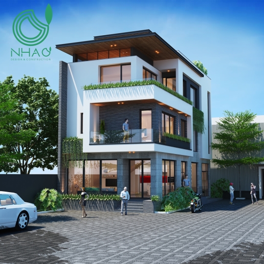 Biệt Thự Phố Hiện Đại 3 Tầng - xu hướng mới năm 2024
