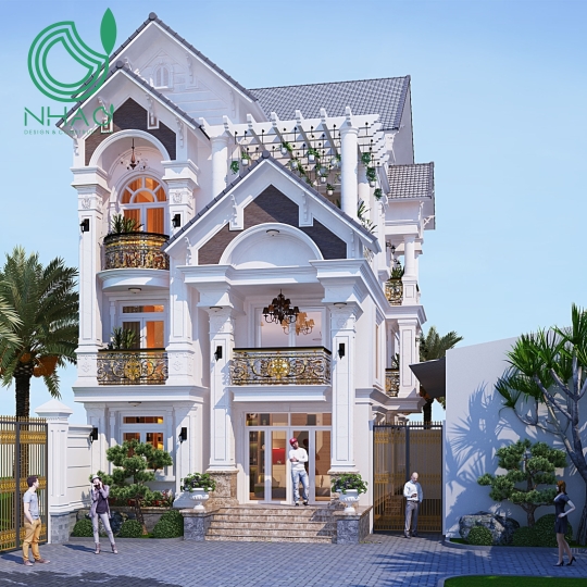 Biệt Thự Phố Tân Cổ Điển Độc Đáo Nhất Hiện Nay 