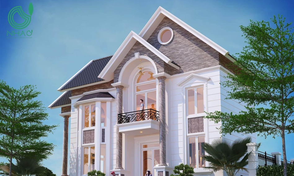 Biệt Thự Mái Thái 2 mặt Tiền - kiến trúc luôn đi cùng năm tháng