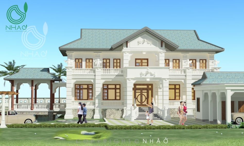 Biệt thự vườn phong cách địa trung hải - Long Khánh