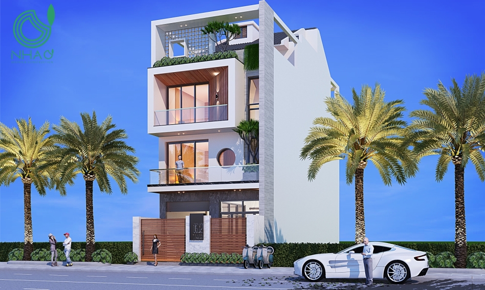 Biệt Thự Phố - Kiến Trúc Hiện Đại - Long An