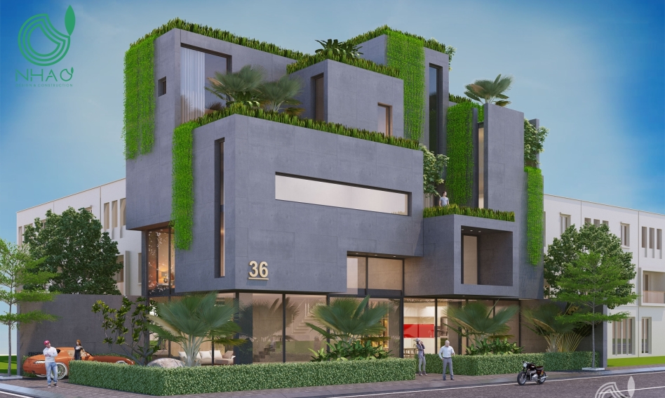 Biệt Thự Phố Hiện Đại 2 Mặt Tiền Đẹp Từng milimet