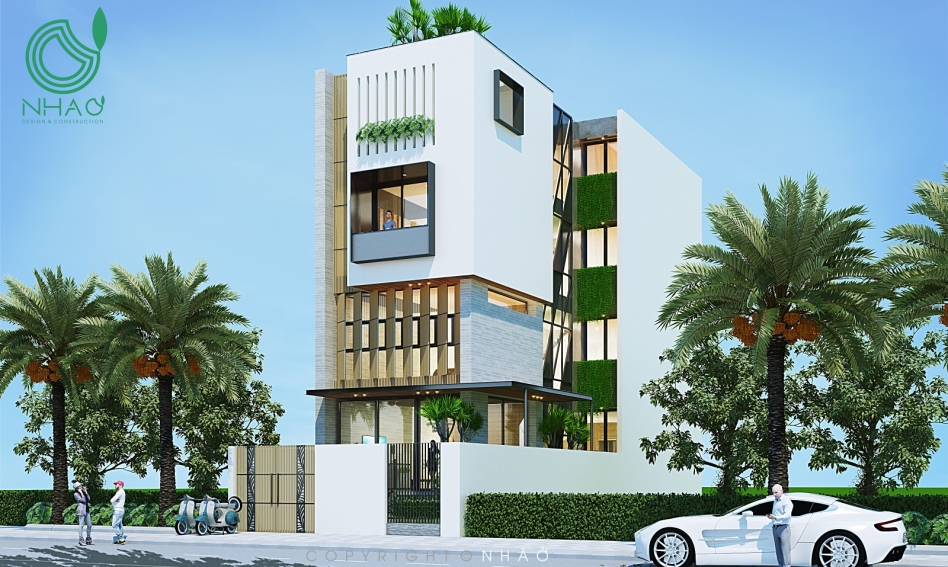 Biệt Thự Phố Hiện Đại 4 Tầng - Quận Tân Phú