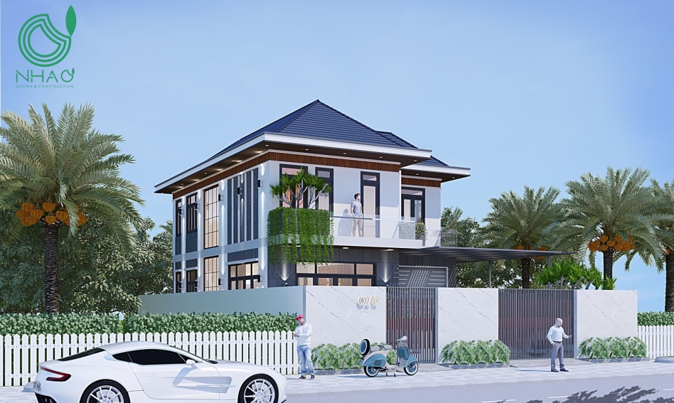 Nhà Mái Nhật Hiện Đại - Bình Phước