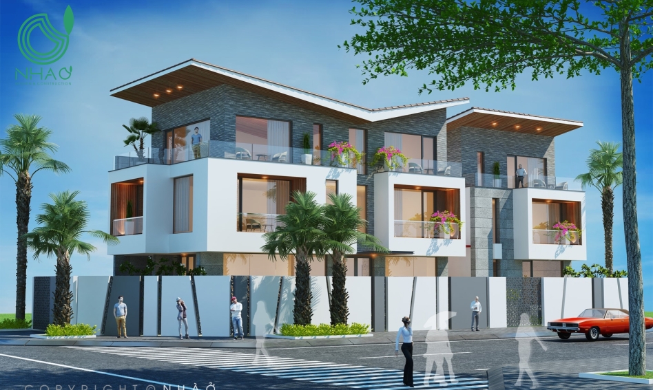 Biệt thự phố cao cấp , kiến trúc hiện đại, Xu hướng mới - Quận 7