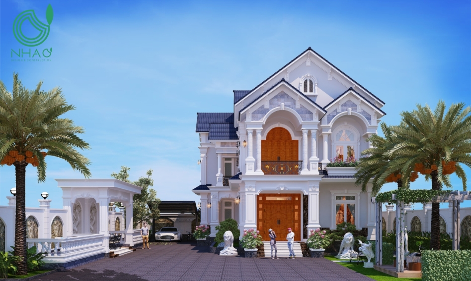 Biệt Thự Vườn Mái Thái Đẹp Từng milimet, kiến trúc bền vững