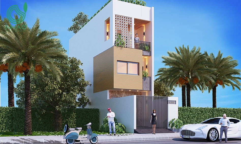 Nhà Phố Hiện Đại Chi Phí Xây Dựng Thấp
